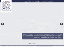 Tablet Screenshot of dohlen-krott.de